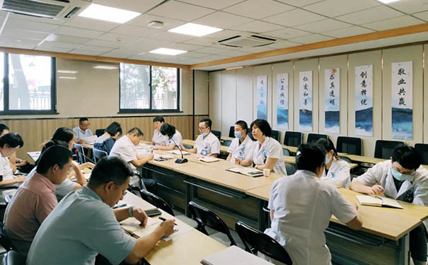  杭州顾连玺桥康复医院开展2022年上半年安全形式分析扩大会议 