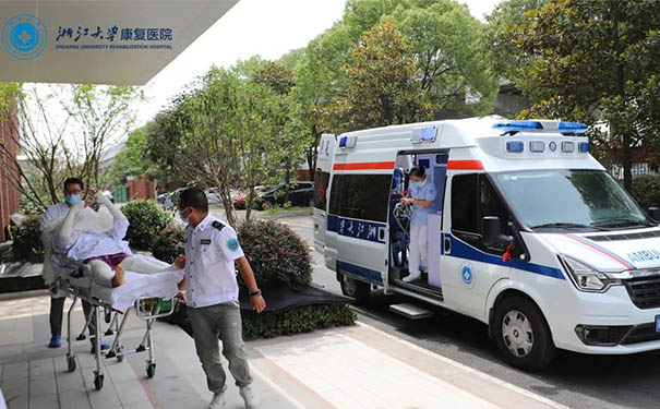 杭州临平6.9火灾伤员转入浙江大学康复医院进行康复治疗