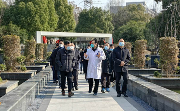 西湖区领导莅临杭州清扬医院开展安全工作检查