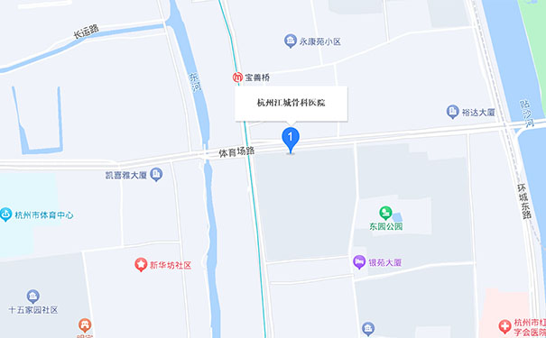 杭州江城骨科医院在哪里？
